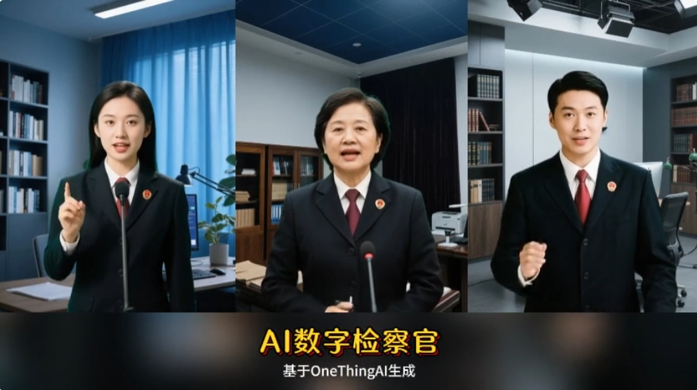 最佳实践 | AI数字人检察官上岗了