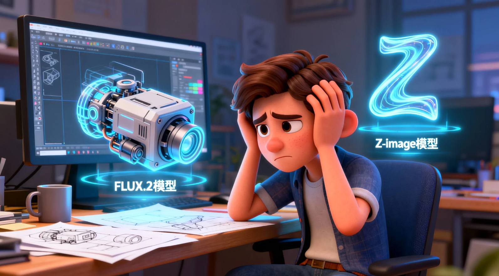 Ebpay算力云上线FLUX.2、Z-image，AI 生图选对不选贵！